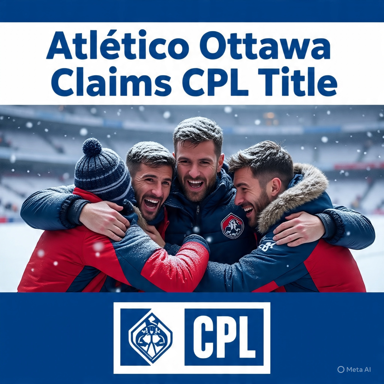 A Snowbound Spectacle: Atlético Ottawa Claims CPL Title After Four-Hour Battle in Blizzard Conditions