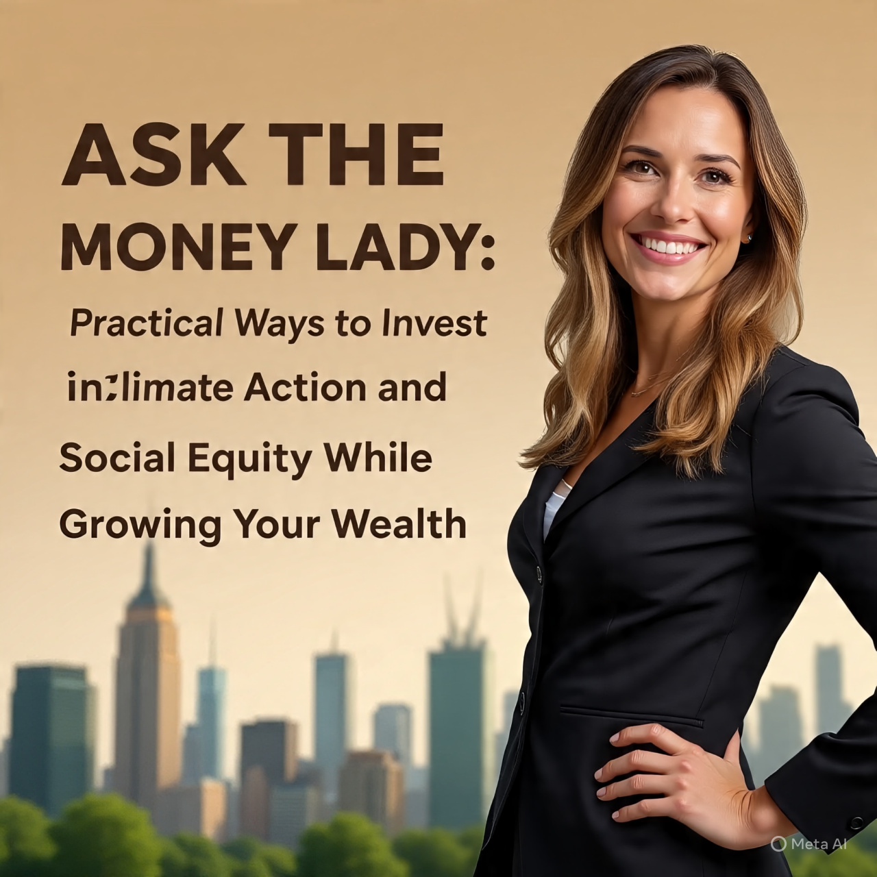 ASK THE MONEY LADY: Practical Ways to Invest in Climate Action and Social Equity While Growing Your Wealth