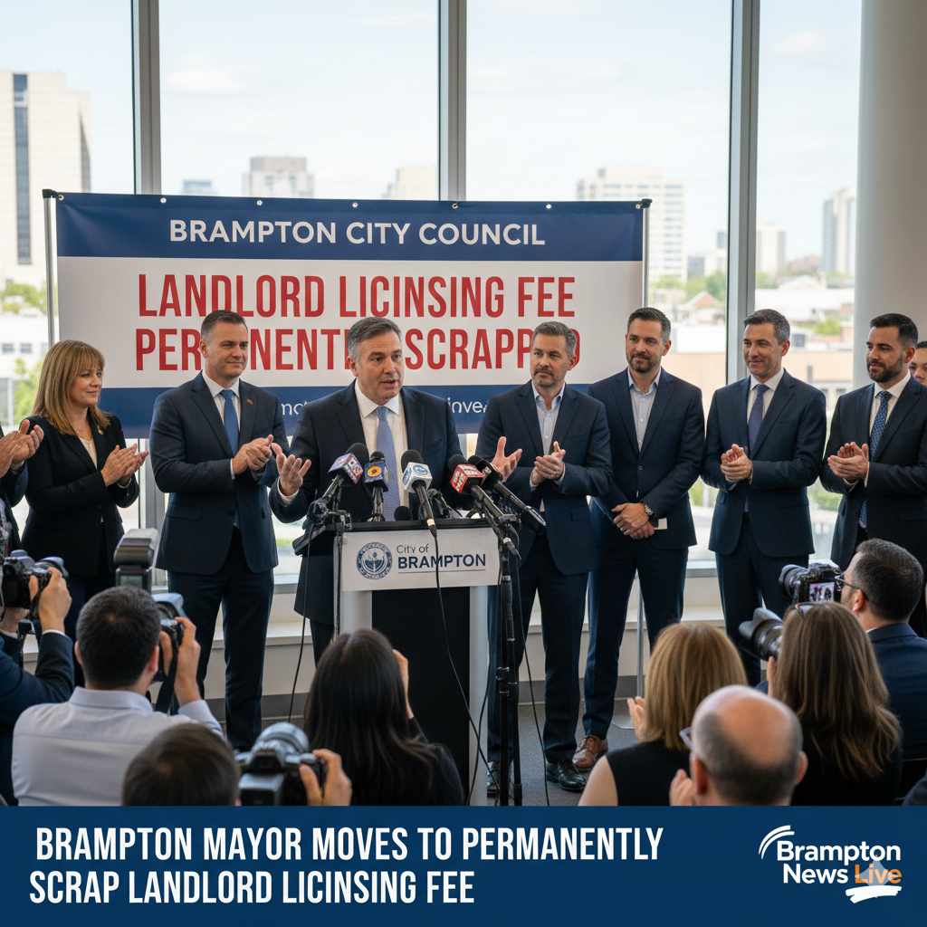 Brampton Mayor Patrick Brown Moves to Permanently Scrap Landlord Licensing Fee