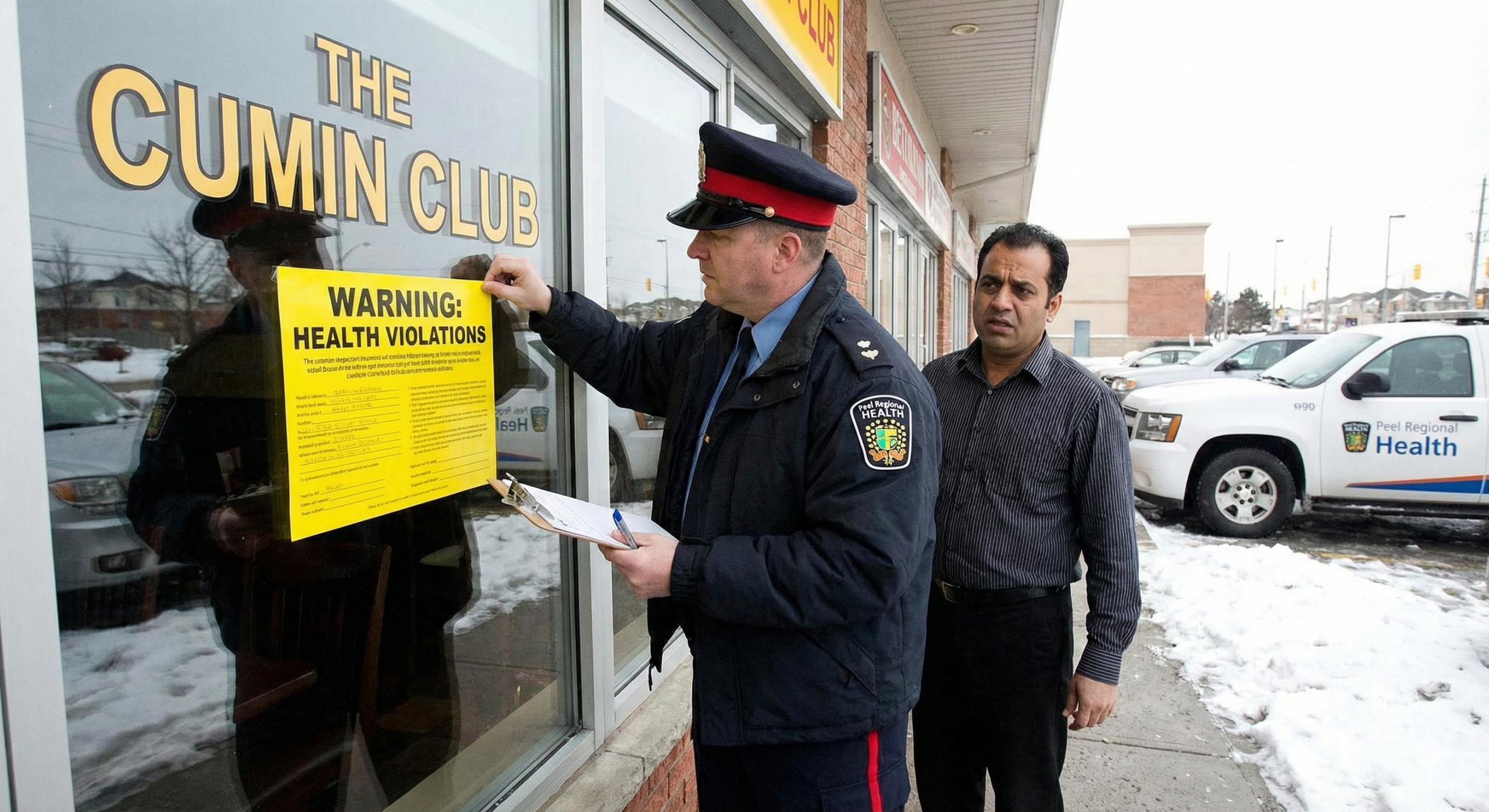Brampton Restaurant Receives Warning After Food Safety Violations Found During Peel Health Inspection