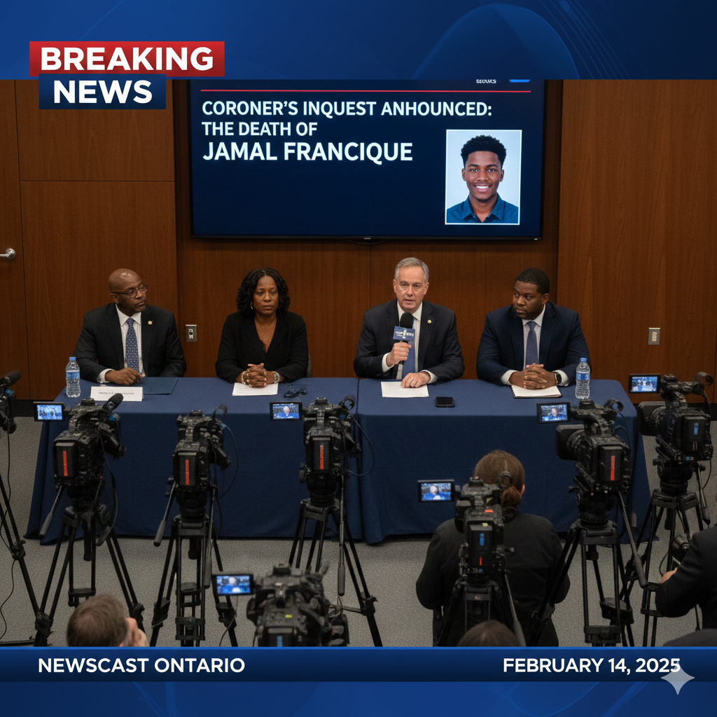Coroner’s Inquest Announced for 2020 Death of Jamal Francique in Mississauga