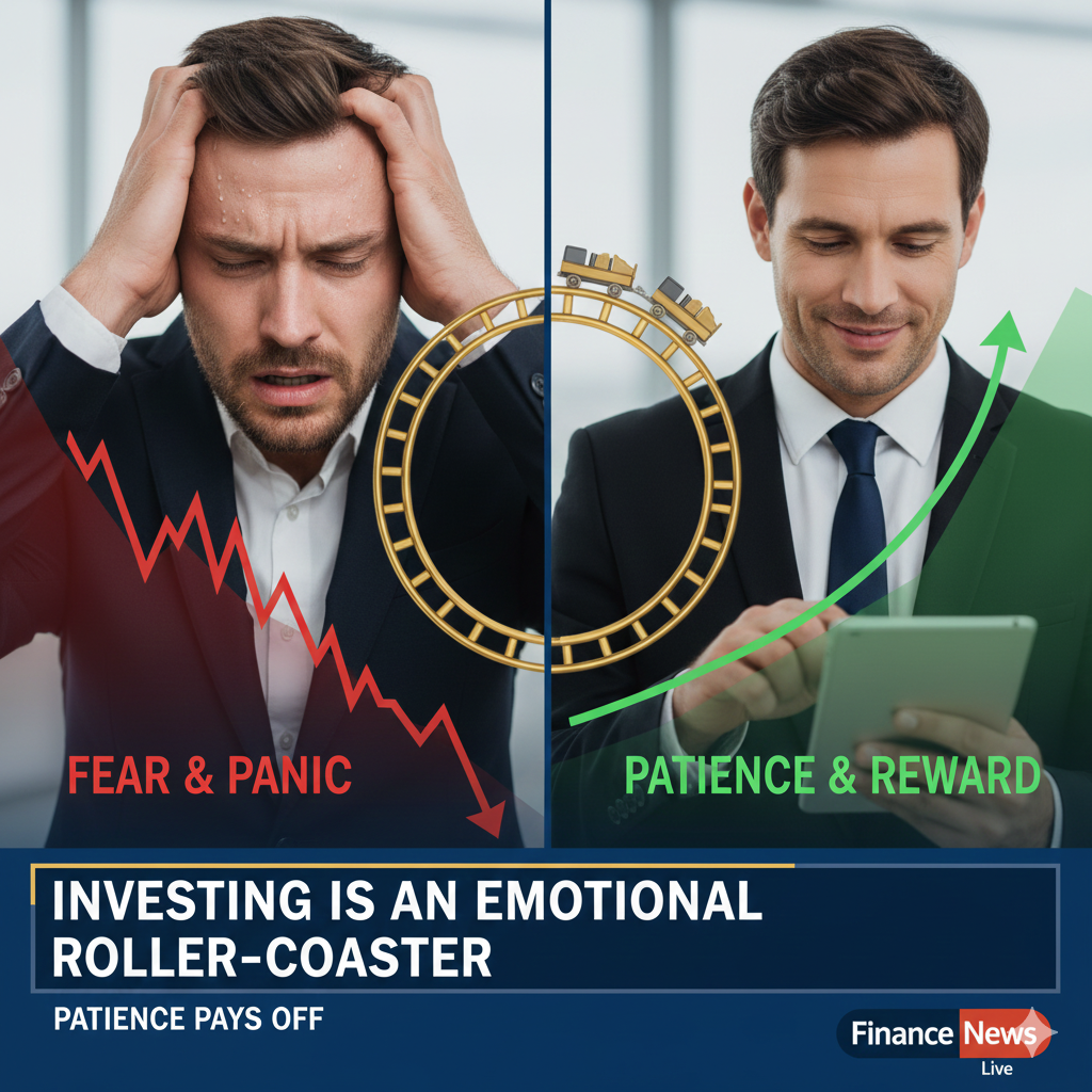 Investing is an Emotional Roller-Coaster — Patience Pays Off