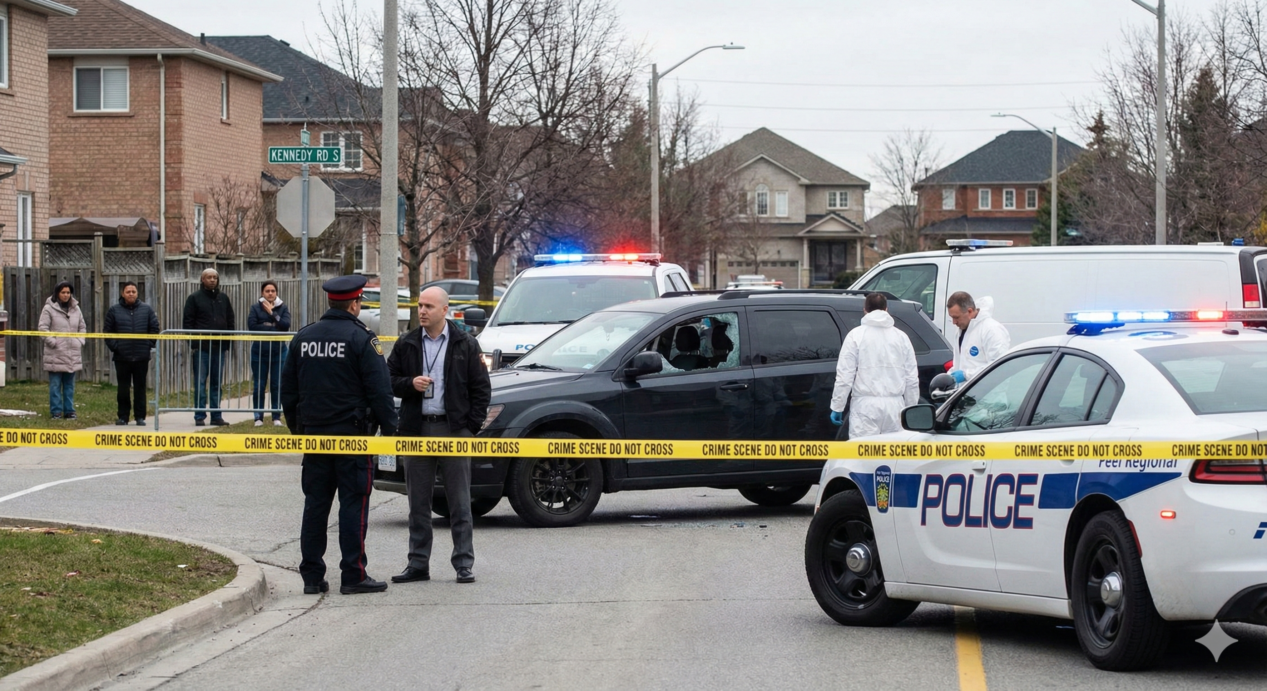 Man Killed After Vehicle Targeted in Brampton Shooting, Peel Police Launch Homicide Investigation