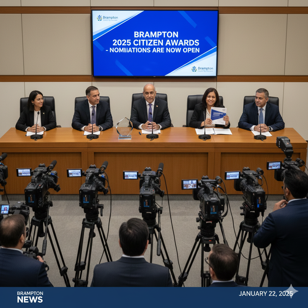 Nominations Now Open for Brampton’s 2025 Citizen Awards