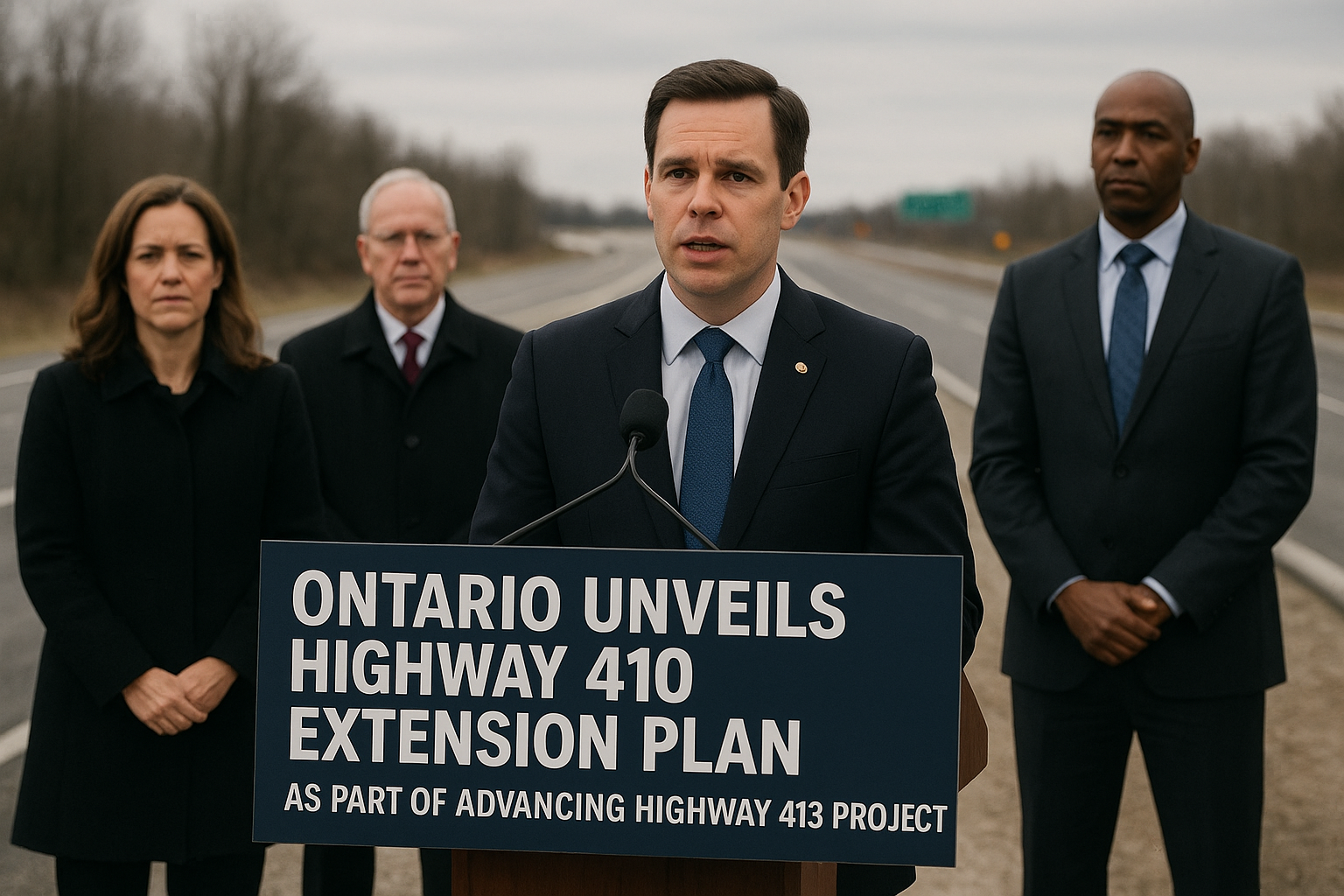Ontario Unveils Highway 410 Extension Plan as Part of Advancing Highway 413 Project