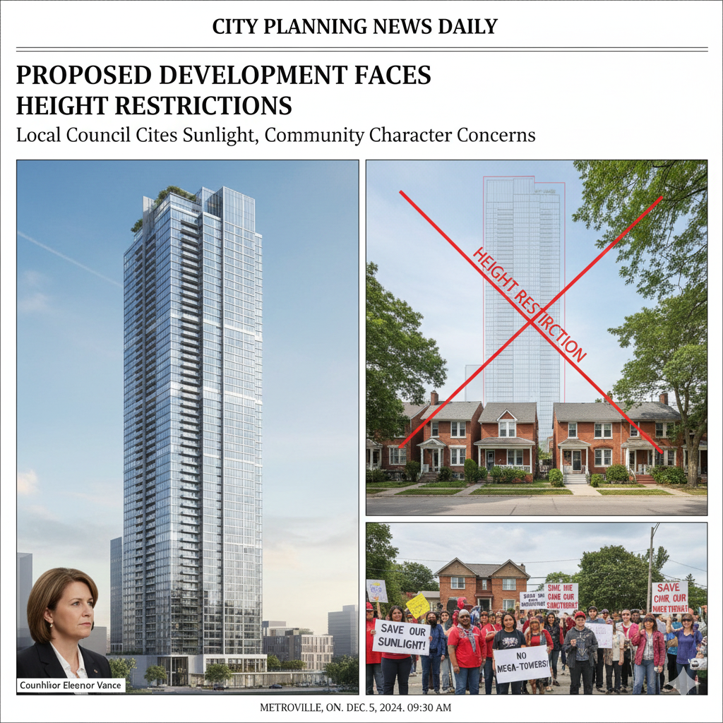 Proposed Development Faces Height Restrictions